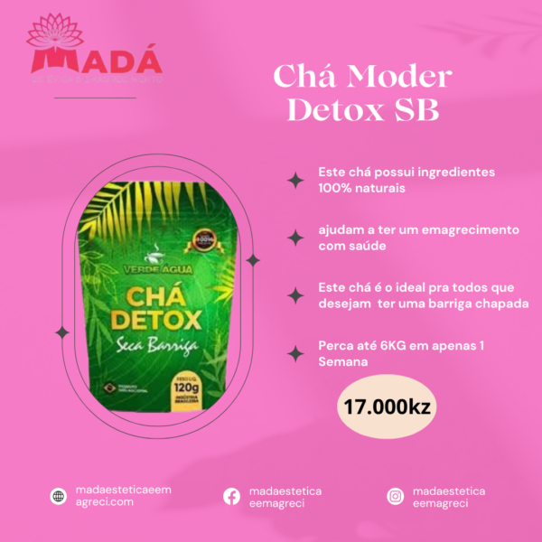 Chá Moder Detox Seca Barriga